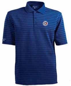 Toronto Blue Jays Elevate Striped Polo Shirt - Large