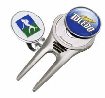 Toledo Rockets Divot Tool Hat Clip With Golf Ball Marker Of 2)