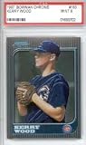 1997 Kerry Wood Bowman Chrome Baseball MLB Rookie Cards - Professionally Graded a PSA 9 (Chicago Cubs)