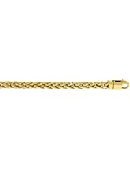 Genuine Volder Tirol TM Yellow Gold Bracelet. 14KT Yellow Solid Wheat 4.1 mm in Width and 7.5 inches in Length - 17 grams. 100% Satisfaction Guaranteed.