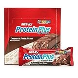 31o5VISQksL. SL160  Met Rx Protein Plus Bars, Chocolate Fudge Deluxe 12 bars