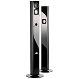 Crystal Acoustics BPT2.0-BGL Advanced Dipole Technology for Perfect Music and Movies Reproduction. Pair of tower speakers.