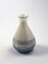 Aussem Glassware 104577 White Luster Glass-Tear Drop