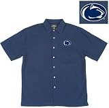 NCAA Penn State University Nittany Lions Collegiate Prevail Navy Men's Button Down Polo Shirt