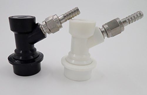 Cornelius Corny Keg Ball Lock Disconnects SET Flared Gas In Liquid Out +2 Swivel Nut Stems