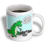 Rich Diesslins Funny General - Editorial Cartoons - 9-11 Godzilla - Mugs