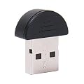Tiny EDR Wireless Bluetooth USB 2.0 Adapter Dongle (Black) Windows Vista/XP/2000 Plug and Play