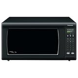 Panasonic NN-H765BF Full-Size 1.6-Cubic-Feet 1250-Watt Microwave Oven, Black