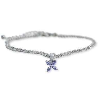 M-5932-LA [ムーラ]MU-RA 银白色ブレスレッ