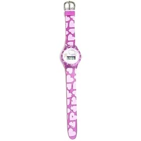Hello Kitty - 25520 - Montre Fille - Quartz - Digitale - Bracelet Plastique Multicolore