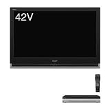 SHARP AQUOS 42V型 地上・BS・110度CSデジタルフルハイビジョン液晶テレビ LC-42XJ1-B