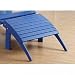Outdoor Living : Adirondack Ottoman, Blue