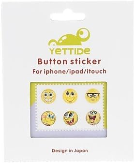 [YO-SHOP]YuanBoTong QWXI-02 Frog Series Home Button Sticker for iPhone/iPad/iPod/iTouch