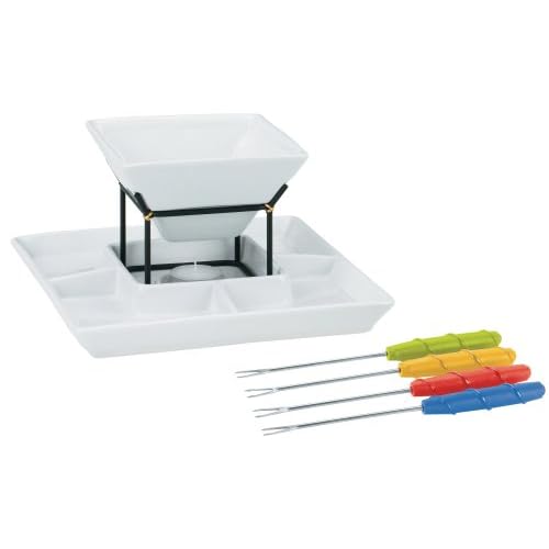 8 piece chocolate fondue set