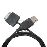 2in1 USB Cable For Microsoft Zune MP3 Player Sync + Charging Feature