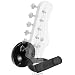Guitar Wall Hanger - NEW Angled Holder with FREE retainer strap to secure the guitar