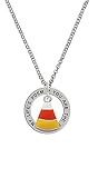Candy Corn Life's Poem Affirmation Ring Necklace