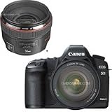 Canon EOS-5D Mark II Digital SLR Camera Body Kit with EF 24-105L IS & EF 50mm f/1.2L USM