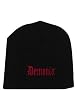 Pro Rib Black Knit Beanie Without Cuff (Standard;1)