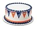 Denver Broncos {Football Pennant} Edible Cake Border