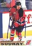 Sheldon Souray, New Jersey Devils, 1998 Pacific Paramount Autographed Card