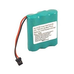 Nickel-Metal Hydride Cordless Phone Battery For Panasonic P-P508A