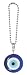 Blue Glass Evil Eye Ornament & Car Charm