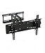 Mount World 1267 Plasma LCD LED TV Articulating Swivel Dual Arm Wall Mount (Long Arm 27