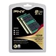 PNY OPTIMA 2GB (2x1GB) Dual Channel Kit DDR2 667 MHz PC2-5300  Notebook / Laptop SODIMM Memory Modules MN2048KD2-667