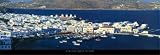 Mykonos - Greek Islands Scenic Art Poster Print by Lee Frost, 38x13