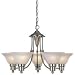 Hardware House 544452 24-Inch by 15-Inch Chandelier Brushed Nickel
