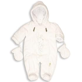 The Essential One - Fur Baby Snowsuit Pram suit EO1 - 0-3 Months