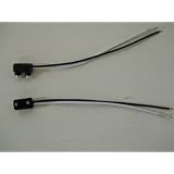 (2) Wire Plugs For Truck Trailer LED Side Marker Clearance Lights 