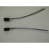 (2) Wire Plugs For Truck Trailer LED Side Marker Clearance Lights