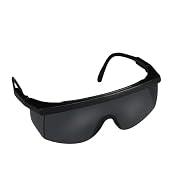 3M R-1712ES Sting Rays Protective Eyewear, Black with Smoke Lens