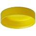 Kapsto 690 / 3002 Polyethylene Protective Cap, Yellow, 38.1 millimeters (Pack of 100)
