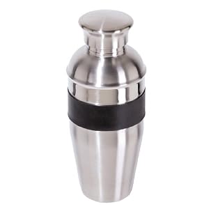 Oggi 26-Ounce Stainless Steel Cocktail Shaker with Soft Rubber Grip by Oggi