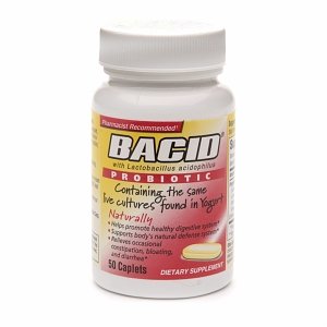 Bacid Probiotic, Caplets 50 ct (Quantity of 2)