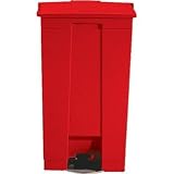 Step-On Containers - Red 87 Litre. 50 x 41 x 82.5(H)cm.