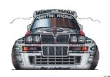 Review The Moneyman  / LANCIA INTERGRALE (FRONT) KOOLART image CERAMIC MUG 506