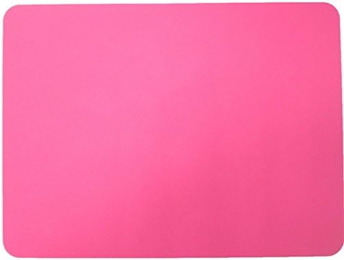 Heat-resistant Silicone Thickening Pattern Insulation Bowl Pad Placemat Baking Mat European Western-style Food Table Mat Washable Set of 5 Rose