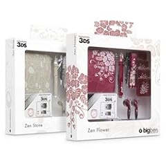 Nintendo 3DS - Zubeh�r-Set "Zen" (farbig sortiert Stone-Beige / Flower-Pink)