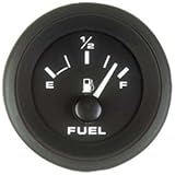 Sierra International 62718P Premier Fog-Free Marine Fuel Gauge