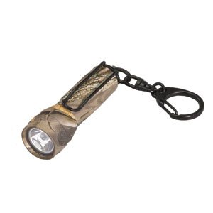 Keychain Flashlight LED - Black (White LED) by