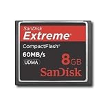 Sandisk 8GB Extreme UDMA 60MB/s 400x CF CompactFlash Memory Card