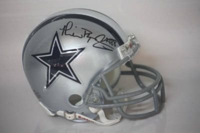 Best Michael Irvin Autographed Mini Helmet - Authentic - Autographed NFL Mini Helmets With Low Price.