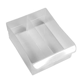 <b>Large Drawer Dividers - Set of 6 - Clear</b>
