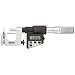 Starrett 790AFL-1 LCD Multi-Anvil Micrometer, Friction Thimble, Lock Nut, 0-1" Range, 0.00005" Graduation