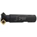 Dorian Tool C45XL 45 Degree Angle Double Indexable Chamfer Mill, 7-3/4" Overall Length, 5/8" Cutter Diameter, 3/4" Shank Diameter, 7/32" Face Width