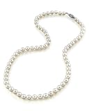 5.5-6.0mm Japanese Akoya White Pearl Necklace- AA Quality